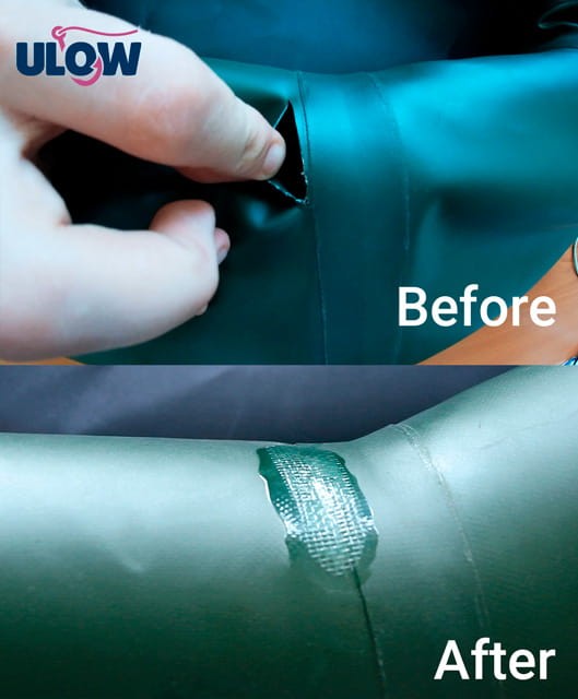 ULOW PŁYNNA ŁATKA PVC KLEJ NA PONTON MATERAC BIAŁA