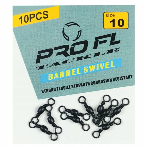 10x KRĘTLIK WĘDKARSKI FL Rozm 10 / 10 Sztuk