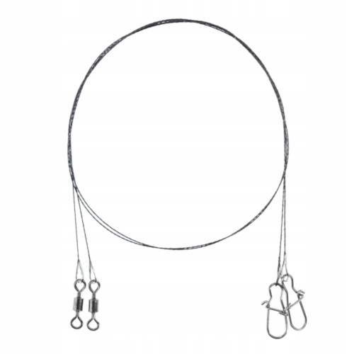 2x PRZYPON WOLFRAMOWY MIKADO JAWS EXTRALIGHT 15cm/2.5kg 2 SZTUKI