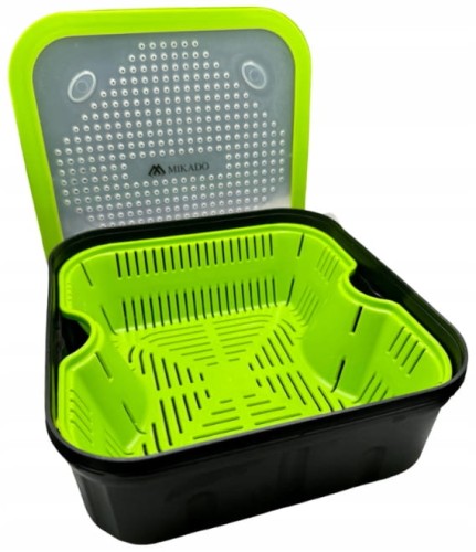 PUDEŁKO POJEMNIK DO ODSĄCZANIA PELLETU 1.5L + SITKO ZESTAW