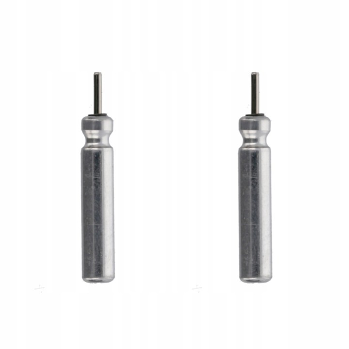 2x ŚWIETLIK ELEKTRONICZNY LED NA SZCZYTÓWKĘ FEEDER + BATERIA ZIELONY