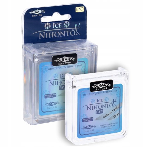ŻYŁKA MIKADO NIHONTO ICE 0.08 / 1.25 KG / 50 M NA LÓD