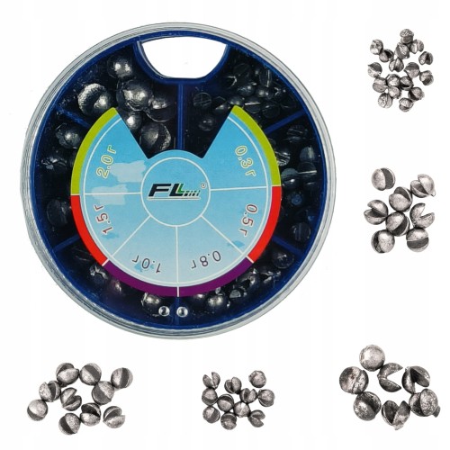 CIĘŻARKI ŚRUCINY WĘDKARSKIE OŁÓW 70G nacinane