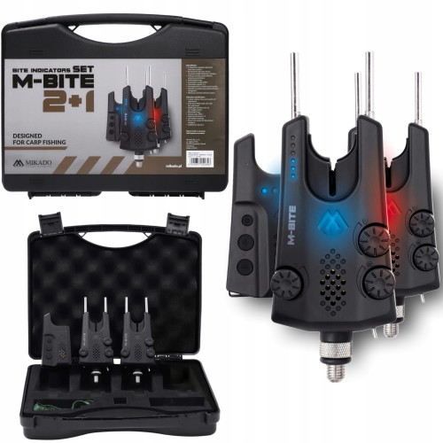 ZESTAW SYGNALIZATORÓW Z CENTRALKĄ 2+1 MIKADO LINIA LED M-BITE 2+1