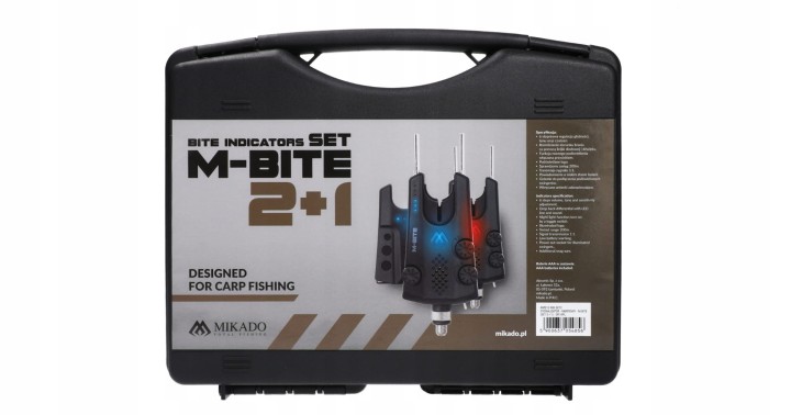 ZESTAW SYGNALIZATORÓW Z CENTRALKĄ 2+1 MIKADO LINIA LED M-BITE 2+1