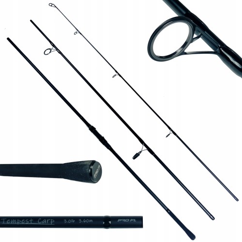 WĘDKA KARPIOWA FL PRO TEMPEST CARP 360 3.0 LBS 3.6M KARPIÓWKA