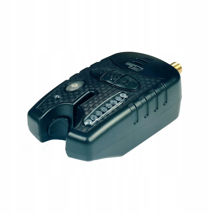 WĘDKARSKI SYGNALIZATOR BRAŃ FL JY-36 LINIA LED NIEBIESKI + BATERIA