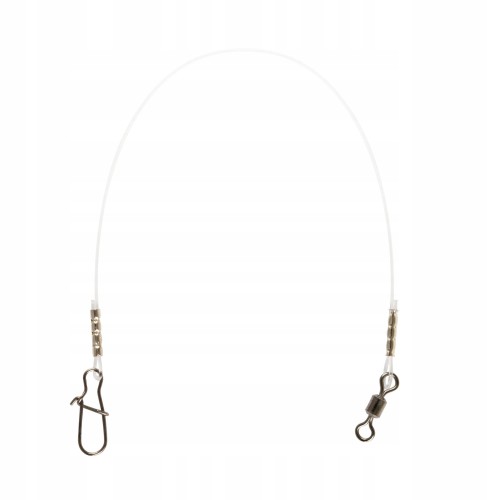 2x PRZYPON FLUOROCARBON 45CM/23KG DWIE SZTUKI