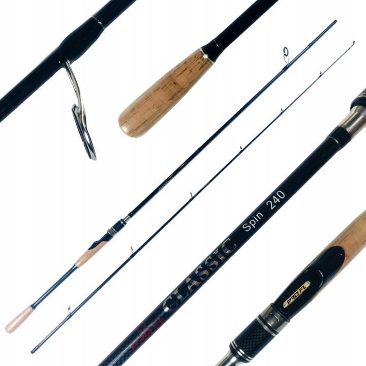 WĘDKA SPINNING FL CLASSIC 240 10-30g NA DRAPIEŻNIKA