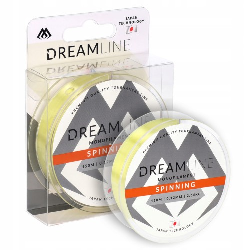 ŻYŁKA MIKADO DREAMLINE SPINNING 0,16 mm x 150 m TRANSPARENTNA