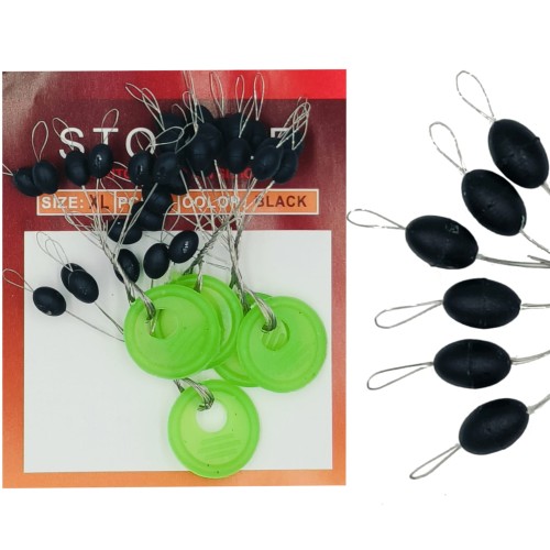 ZESTAW STOPERÓW Wędkarskich 27 Sztuk Romiar M